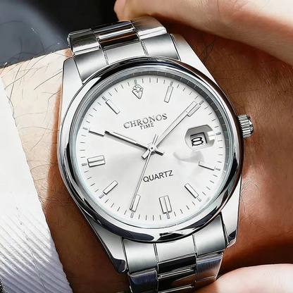Chronos Time — Montre Luxe Homme 💎 Chic & Minimaliste