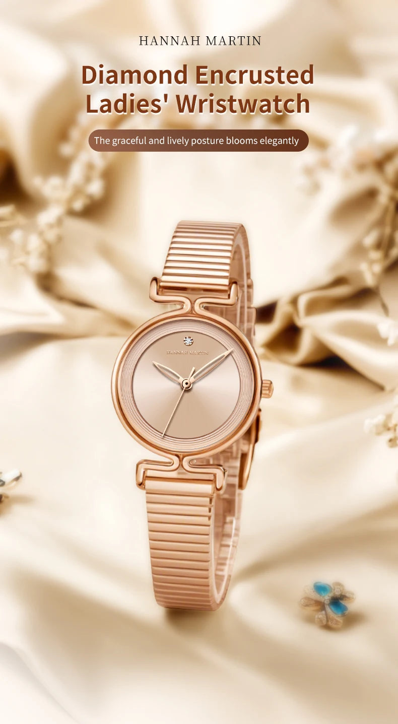 Hannah Martin — Montre Luxe Femme 💎 Style Minimaliste