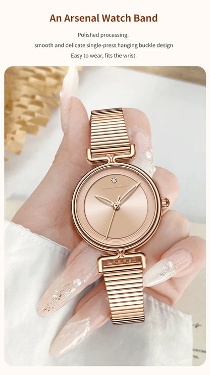 Hannah Martin — Montre Luxe Femme 💎 Style Minimaliste