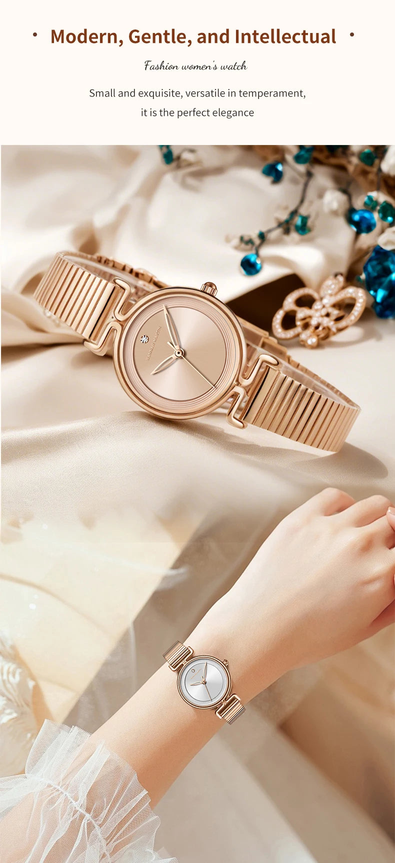 Hannah Martin — Montre Luxe Femme 💎 Style Minimaliste