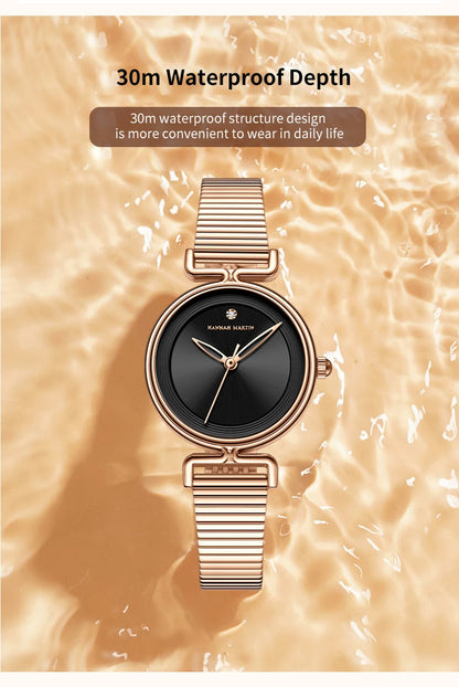 Hannah Martin — Montre Luxe Femme 💎 Style Minimaliste